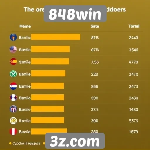 Estatísticas de jogadores ativos na plataforma 848win