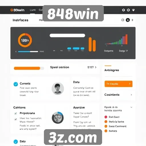 Análise da interface do usuário do site 848win